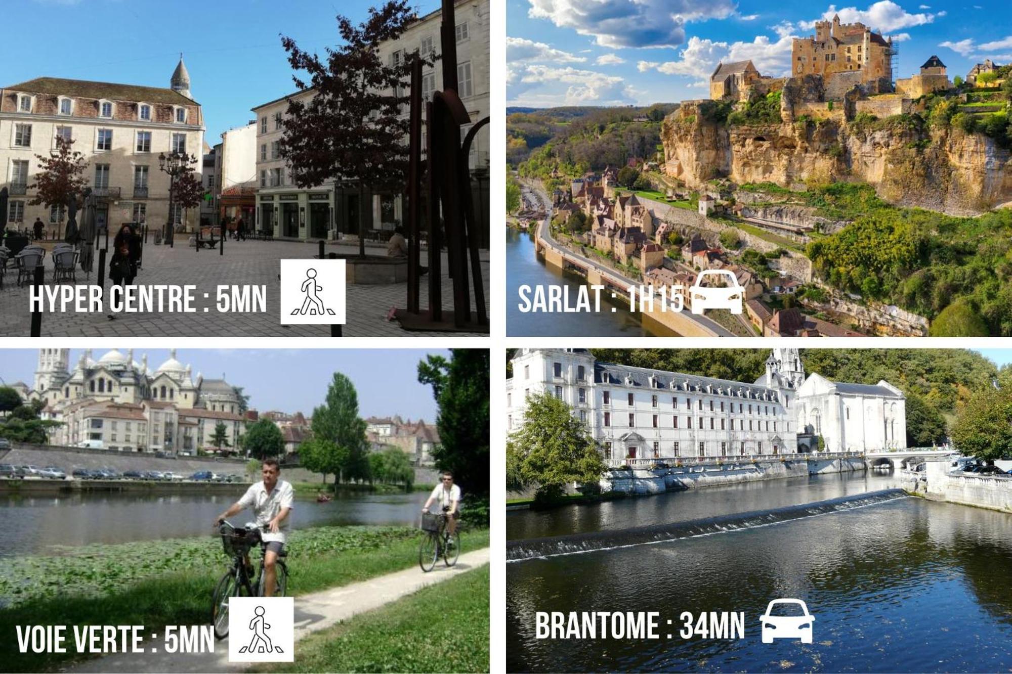 Très bel appartement climatisé situé à coté de la gare et centre ville Périgueux Esterno foto